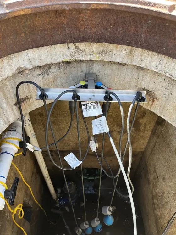 Commercial floor drain and cleaning containers